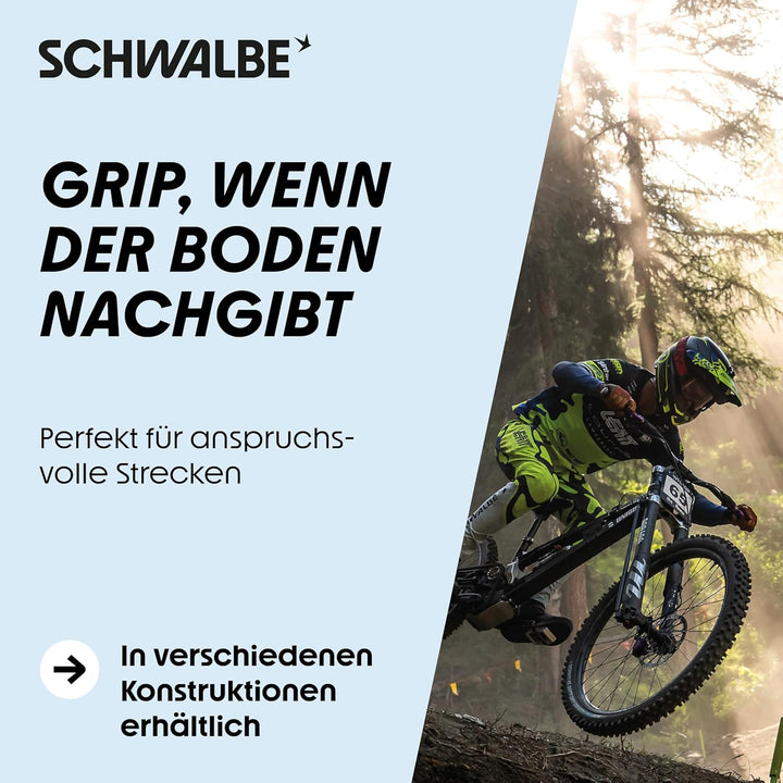 Schwalbe Dirty Dan Evo Faltreifen // 60-584 (27,5x2,35') Super Downhill Schwarz, Schwarz