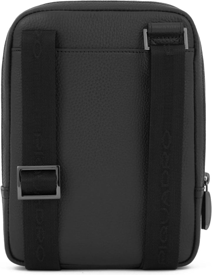 Piquadro Modus Umhängetasche Leder 17 cm Schwarz Einheitsgrösse, Schwarz Einheitsgrösse