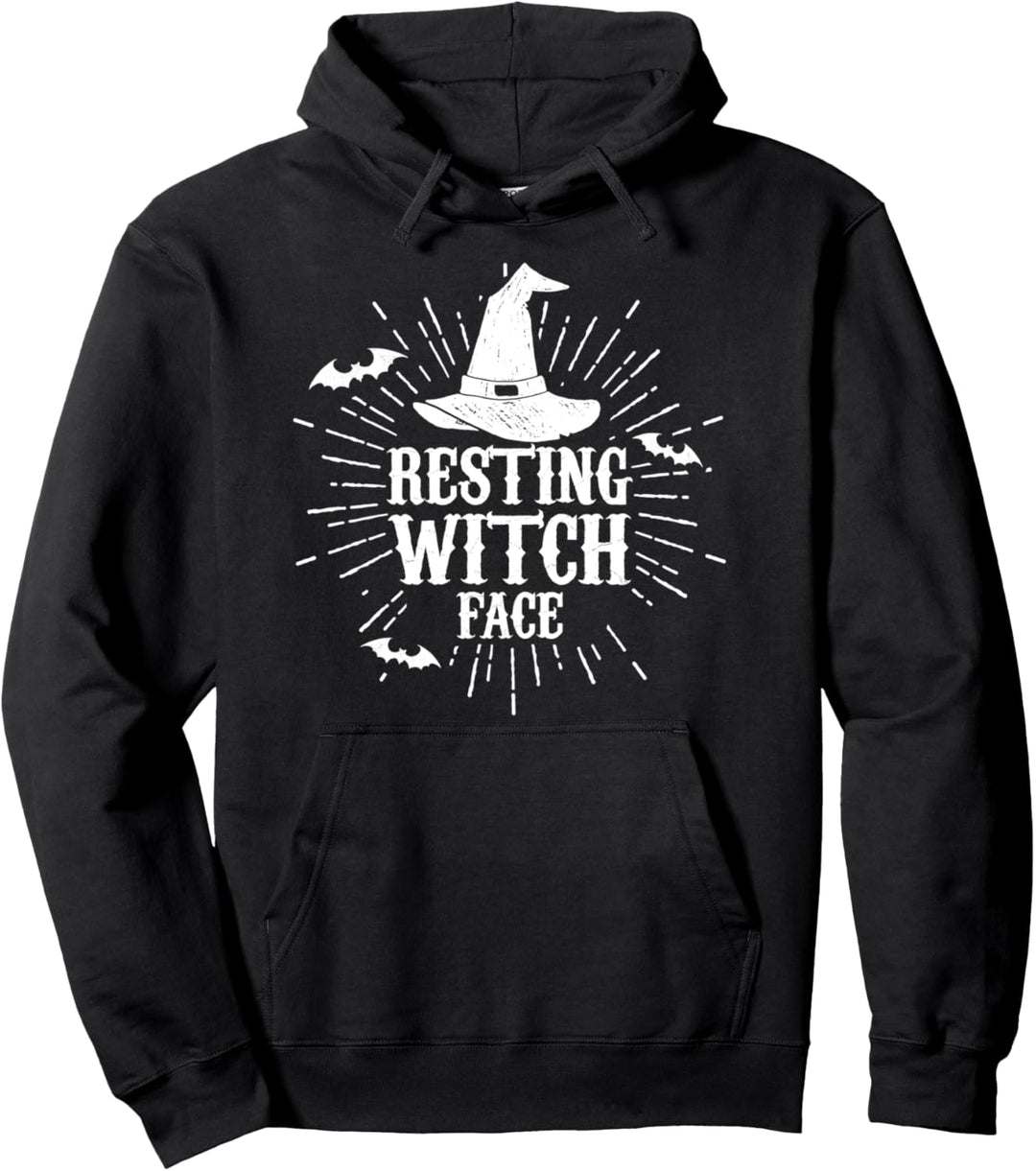 Resting Witch Face Halloweenkostüm Halloween kostüm Pullover Hoodie