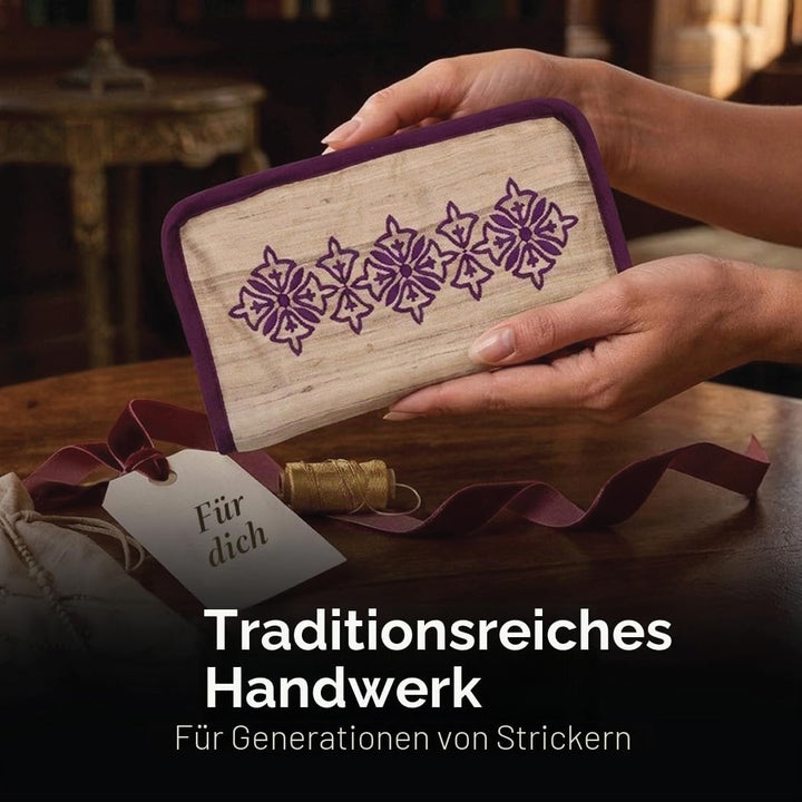 Lantern Moon Auswechselbare Stricknadeln – 7 Paar 10 cm lange 4-Zoll-Spitzen – 2 Drehschnüre 40,50 c