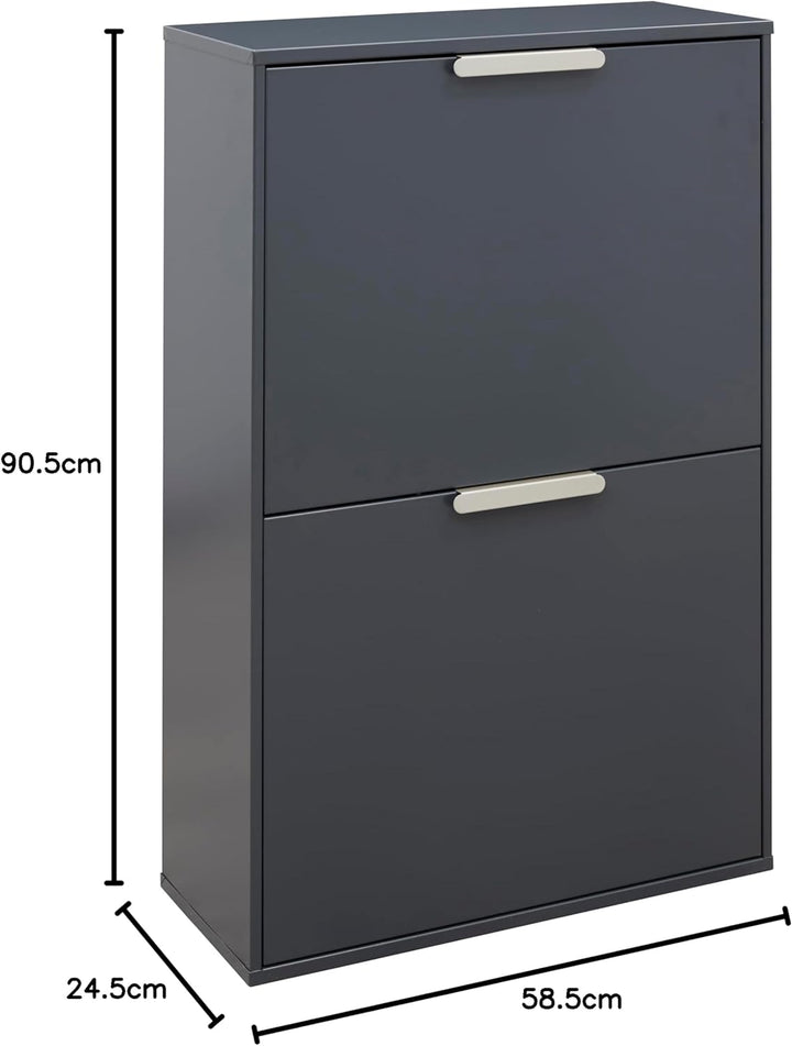 ARREGUI Ecoclas CR604-E Mülltrennsystem aus Stahl | 4 Fächer Mülleimer für die Küche |4x17L (68L) |