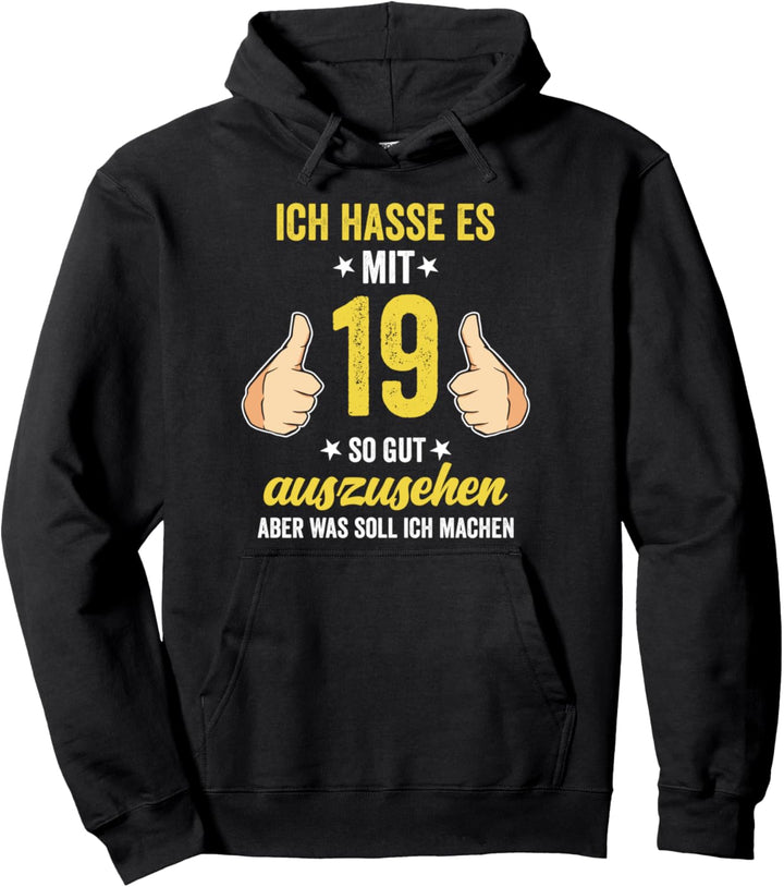 19 Geburtstag Geschenke Für Jungen Mädchen Geburtstagsdeko Pullover Hoodie