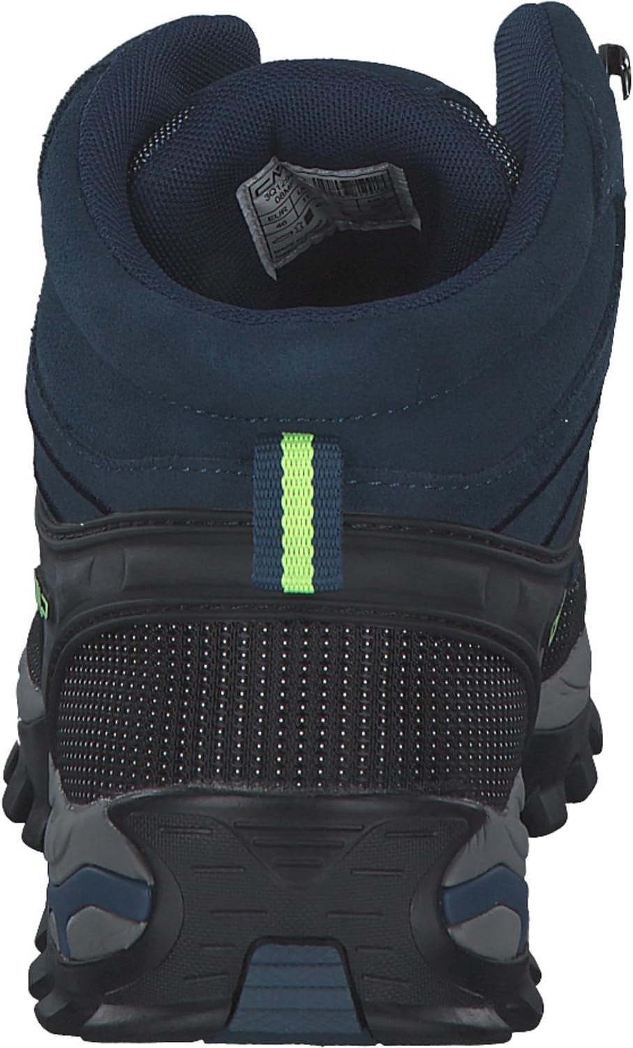 CMP Herren Rigel Mid Shoes Wp Trekking-Schuhe 40 EU Blue Ink Yellow Fluo, 40 EU Blue Ink Yellow Fluo