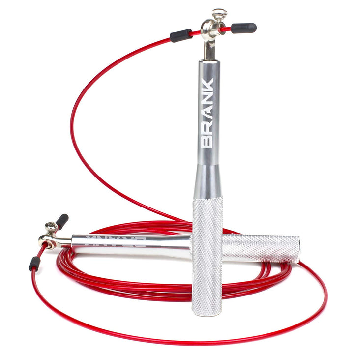BRANK SPORTS® Speed Rope mit 3 Stahlseilen für Crossfit, Boxen, Rope-Skipping & normales Seilspringe