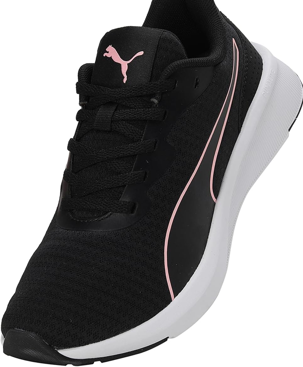 PUMA Unisex Flyer Lite LaufschuheStrassen-Laufschuh 37 EU Black Koral Ice, 37 EU Black Koral Ice