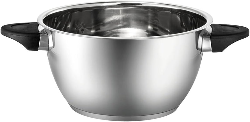 Unold 4861540 Edelstahl-Topf, Kochtopf, originales Ersatzteil, kompatibel mit 48615 Fondue-Set