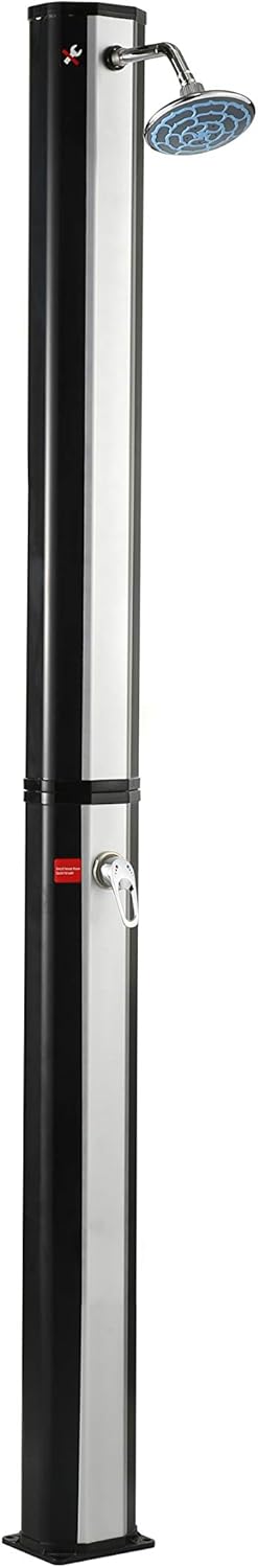 Solarduschen Gartendusche Solar | Wassertemperatur bis 60°C Modell 4, Modell 4