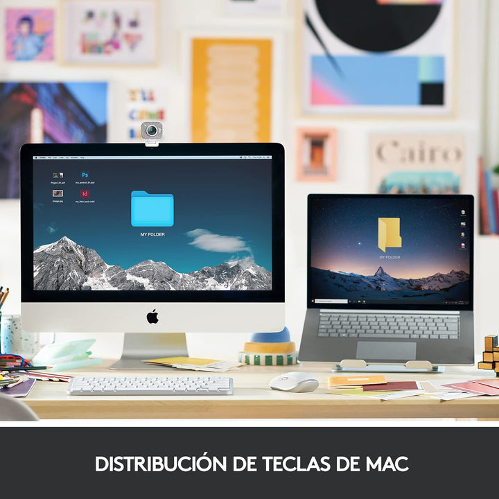 MXKEYS Mini F. MAC WRLS Illum. WRLS Pale Grey - ESP - MEDITER