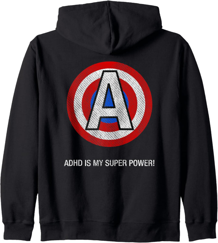ADHD Super Power Motivation Selbstwertgefühl & Bewusstsein Kapuzenjacke