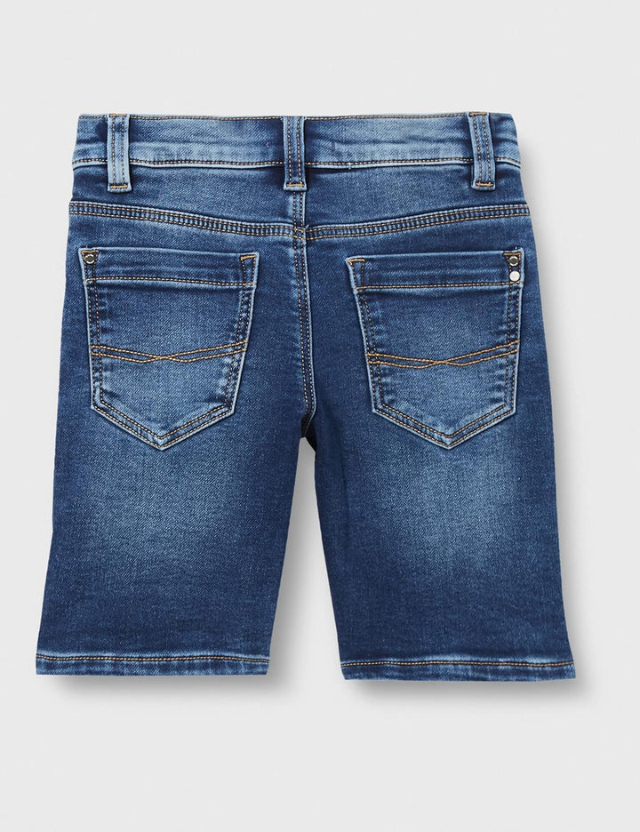 s.Oliver Jungen Jeans Bermuda, Brad Slim Fit 92 Blau, 92 Blau