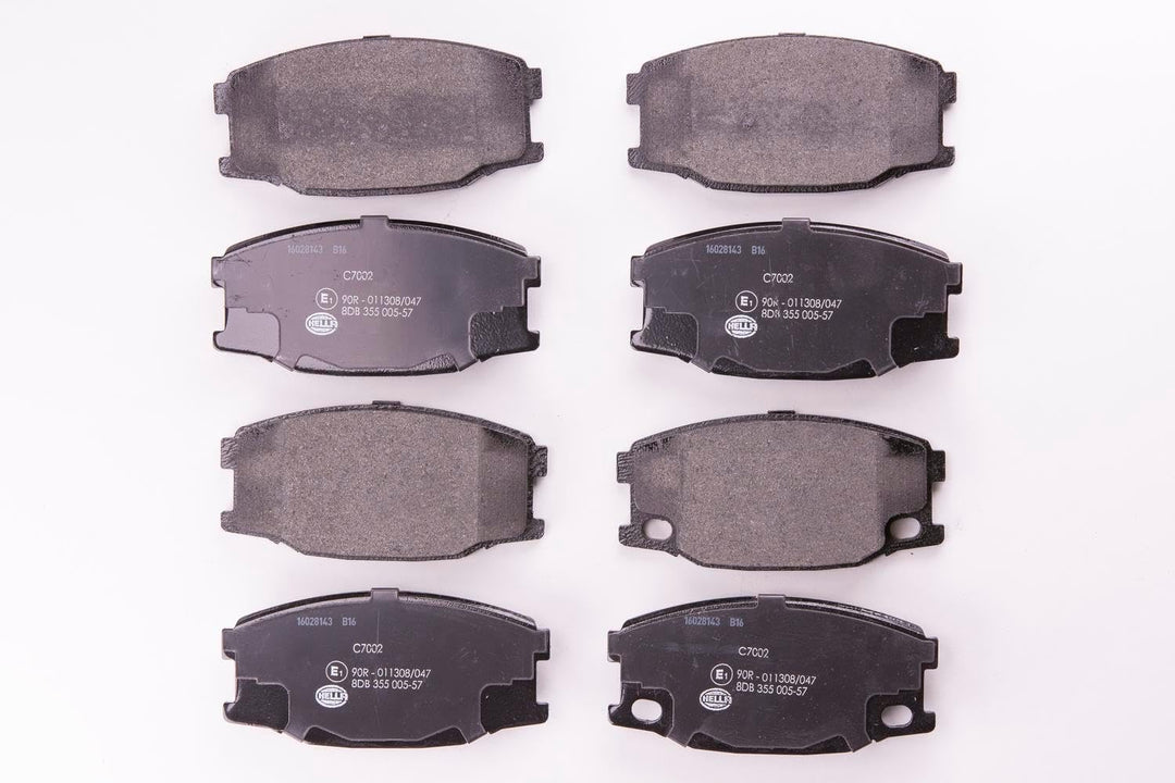 HELLA PAGID 8DB 355 005-571 Bremsbelagsatz - C7002 - Dicke/Stärke: 19.5mm - Bremssystem: Sumitomo -