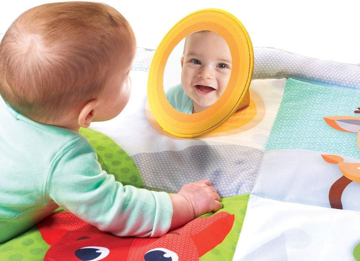 Tiny Love Baby Krabbeldecke "Super Mat" - Meadow Days Design, grosse Baby-Spieldecke im modernen Des
