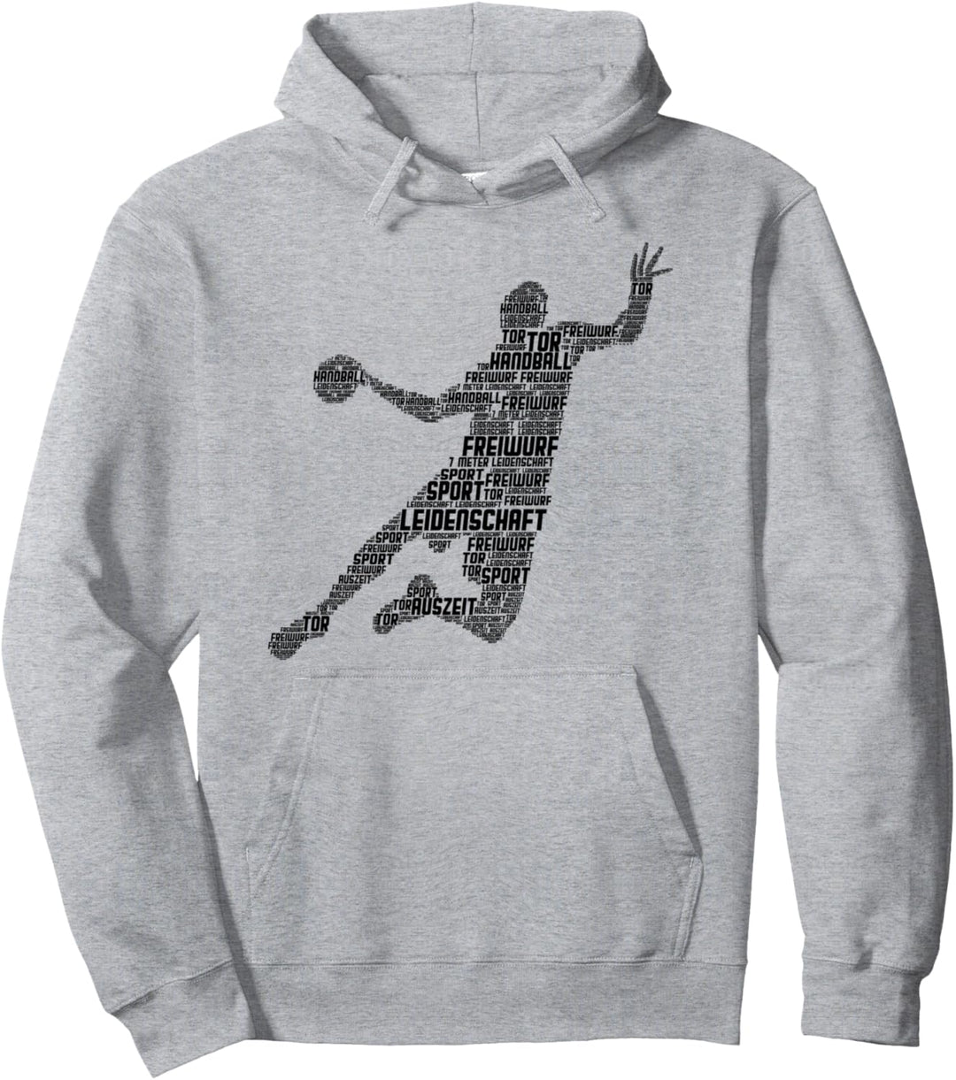Handball Handballer Kinder Jungen Männer Pullover Hoodie