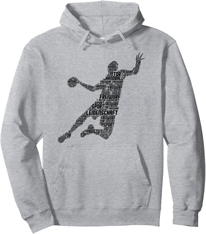 Handball Handballer Kinder Jungen Männer Pullover Hoodie