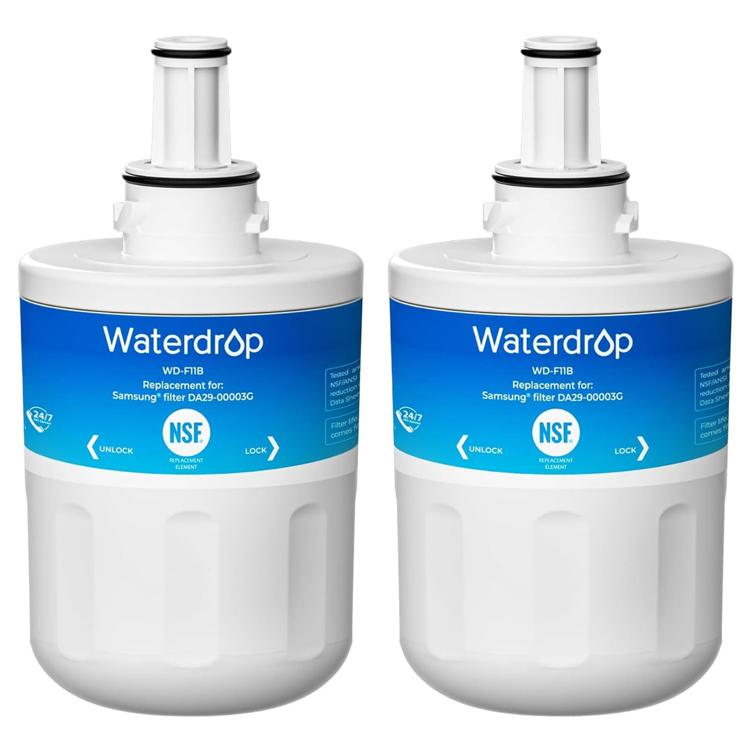 Waterdrop DA29-00003G Kühschrank Wasserfilter, Ersatz für Samsung AquaPure Plus DA29-00003G, DA29-00