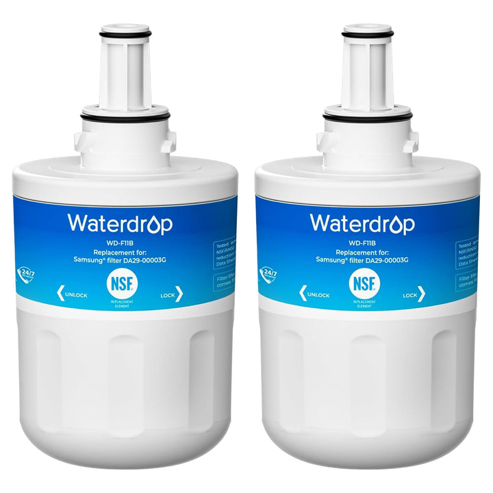 Waterdrop DA29-00003G Kühschrank Wasserfilter, Ersatz für Samsung AquaPure Plus DA29-00003G, DA29-00