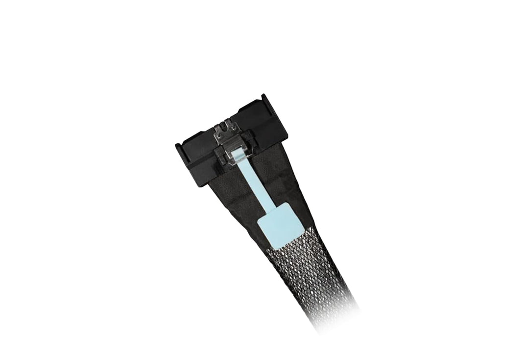 ICY DOCK MB413L-B Datenkabel - 1x MCIO 8i SFF-TA-1016 zu 2x MCIO 4i SFF-TA-1016 Länge 50cm PCIe 5.0