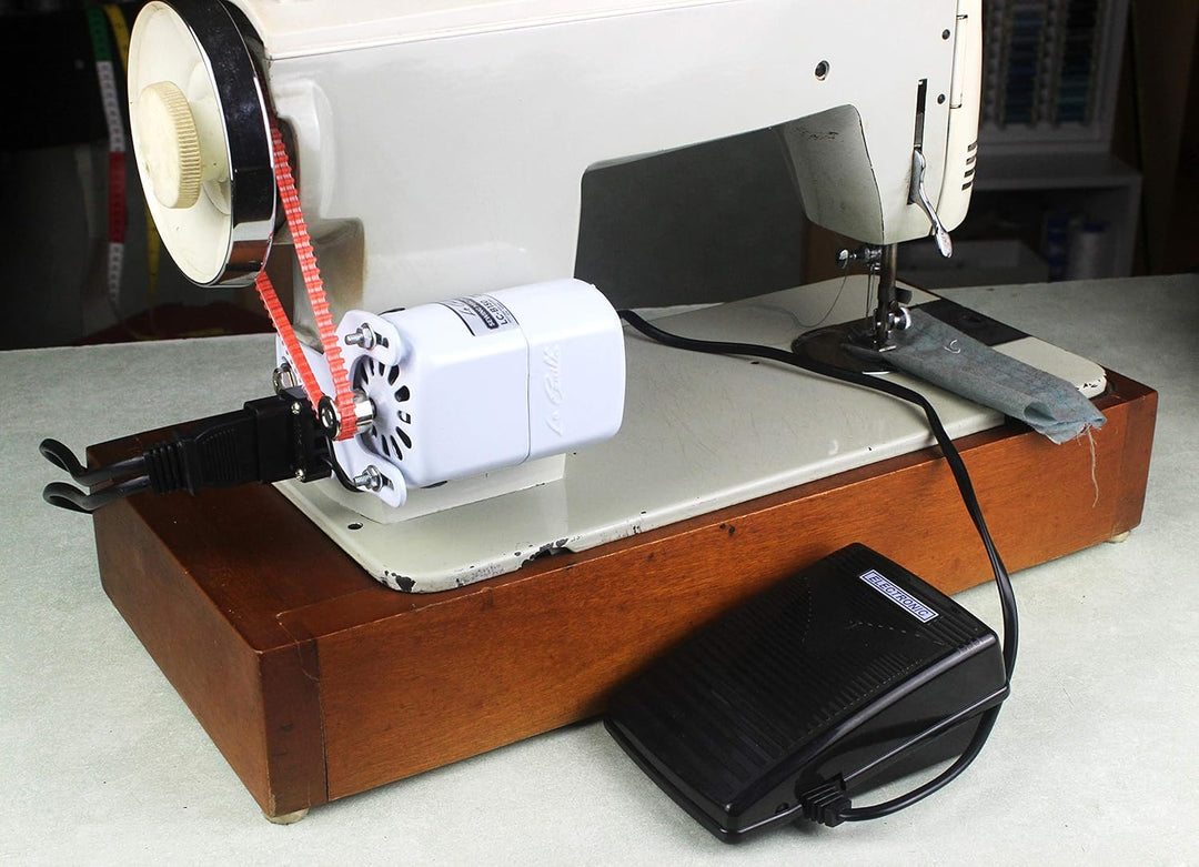 La Canilla ® - Nähmaschinenmotor 150W 8.000RPM (Schwarz) | Nähmaschine Motor für Singer, AEG, Victor