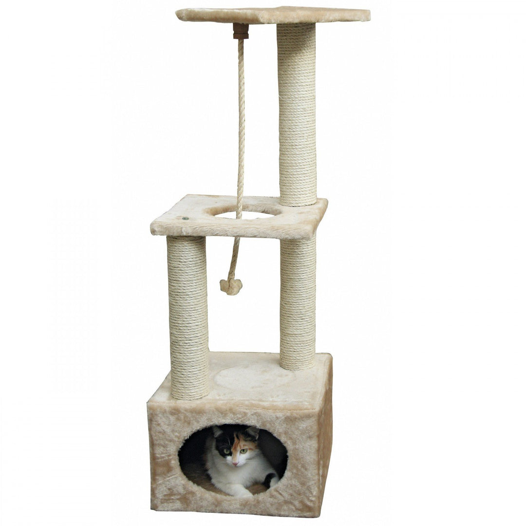 Kerbl Kratzbaum PLATIN PRO Höhe: 109 cm, beige