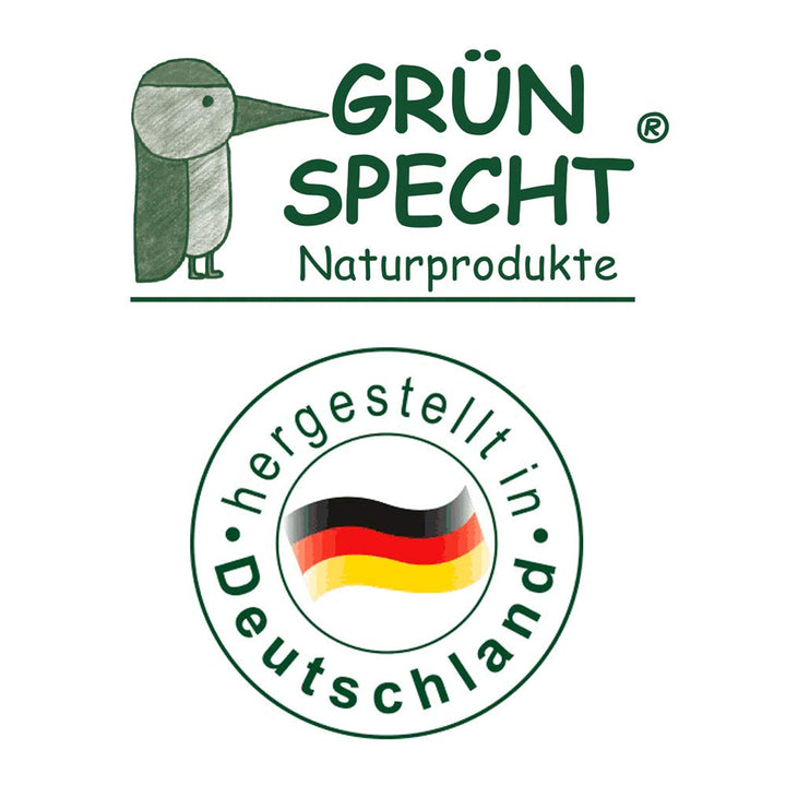 Beissring aus Naturkautschuk Doppelpack // 2er Set,ohne Schadstoffen, Silikonen und chemischen Weich
