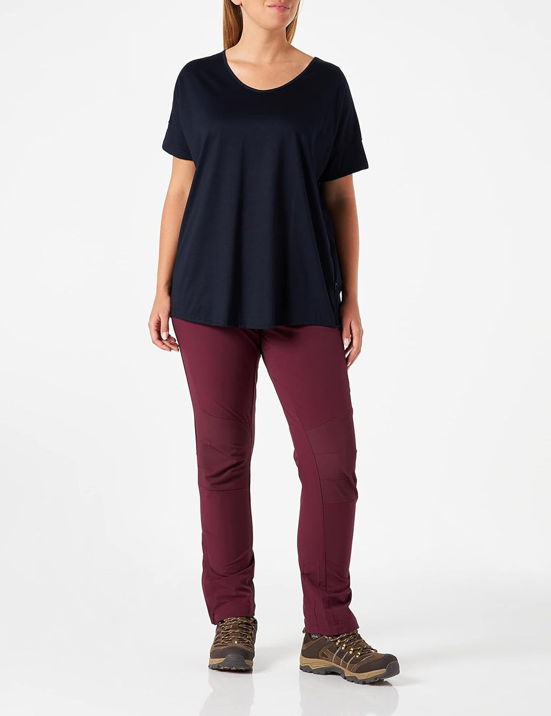 Trigema Damen Oversize T-Shirt, Navy