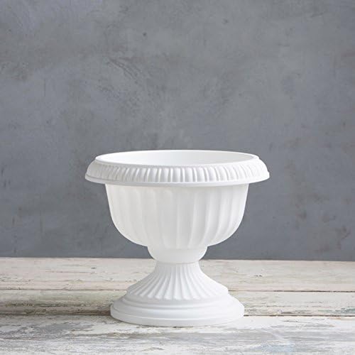 Novelty Griechischer Urnen-Pflanzgefäss, weiss, 30,5 cm, 12-Inch Weiß
