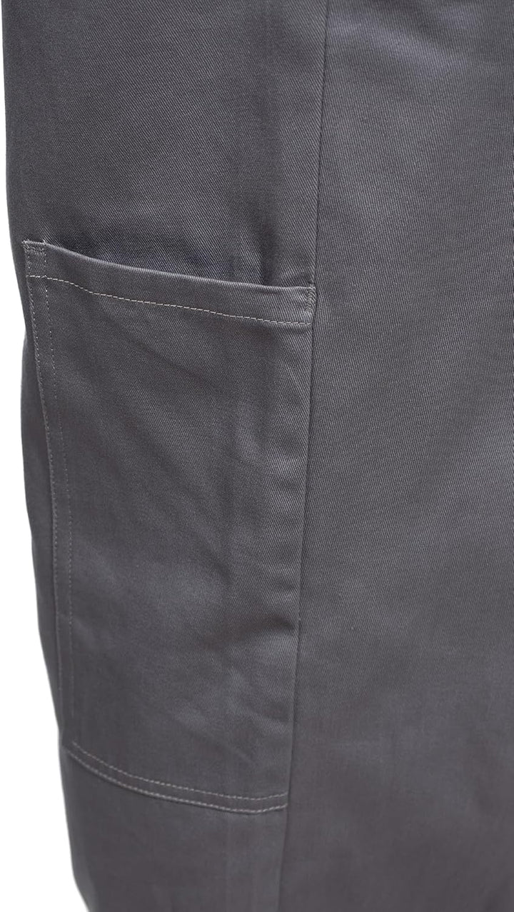 DINOZAVR Ultra Arbeitsoverall Herren Overall Rallyekombi Schutzanzug mit vielen Taschen S Grau, S Gr