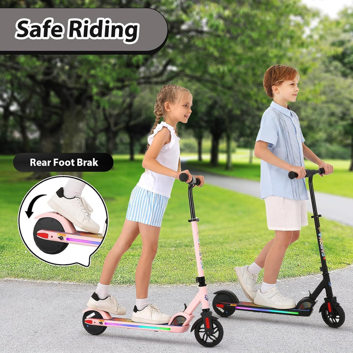 Caroma E Scooter Kinder von 8-12 Jahren, 180W Motor, bis zu 16 km/h & 8 km, Elektroroller Kinder mit