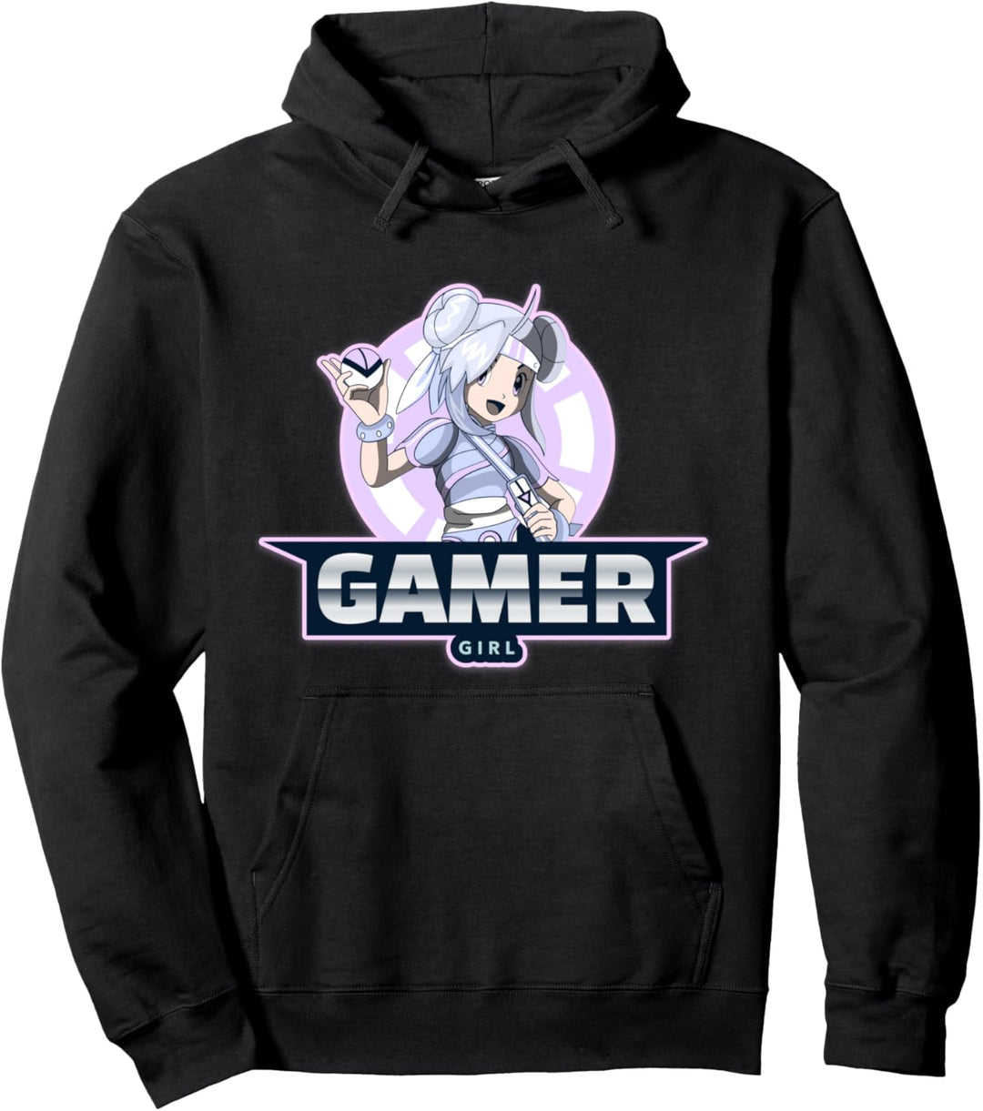 Kawaii Anime Girl Gamer | Manga Aesthetic Gamer Pullover Hoodie
