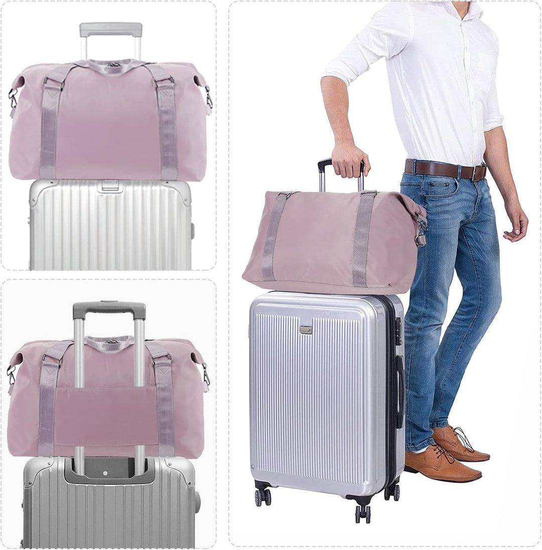 HAWEE Reisetasche Herren Gross Weekender Sporttasche Damen Wasserdicht Gym Bag Leichte Handgepäck Ta