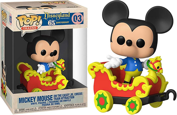 Pop Disney Casey Junior Mickey in Car 3 Vinylfigur