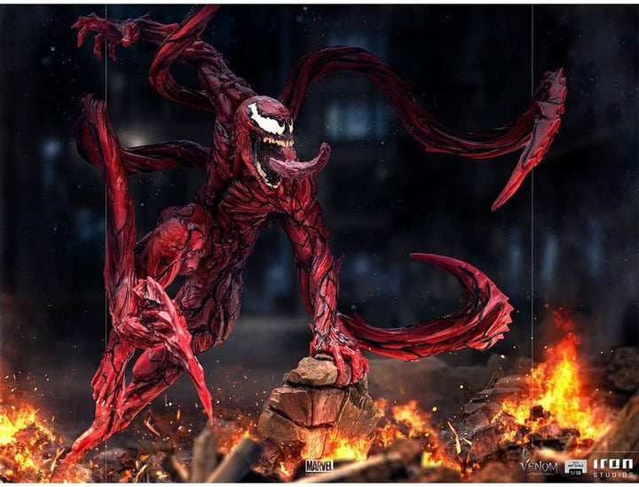 Iron Studios Venom: Let There Be Carnage - Carnage Statue (1/10) (SOVNM51221-10)