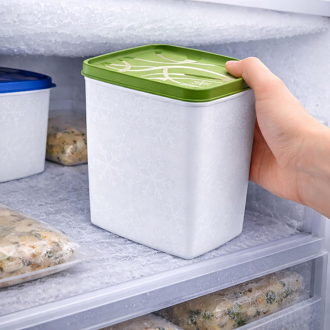 Annastore 6 x hochwertige Tiefkühldosen von -20°C bis + 100°C - Gefrierdosen - Luftdicht - Tiefkühlb