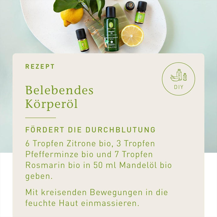 PRIMAVERA Pflegeöl Mandelöl bio 2 x 100 ml - Aromaöl, Naturkosmetik- pflegend, feuchtigkeitsspendend
