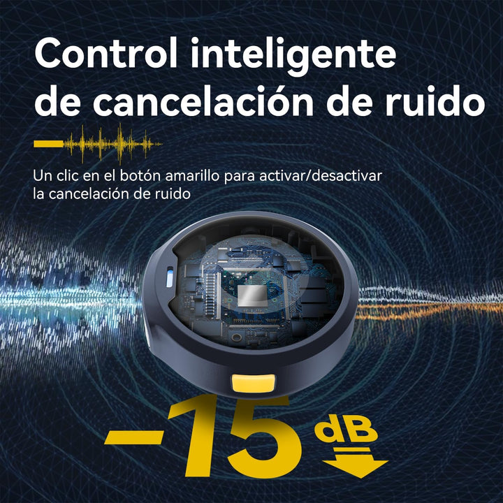 Hollyland Lark M2 Wireless Lavalier Mikrofon für iPhone Lightning MFi-Zertifiziert, 48kHz/24 bit Hi-