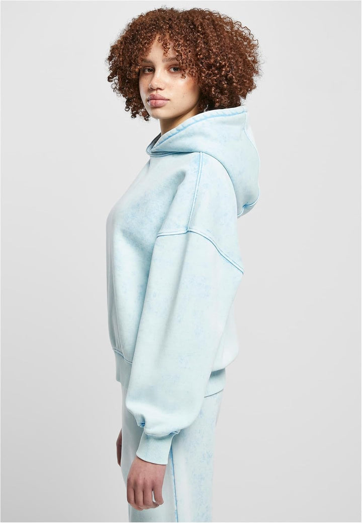 Urban Classics Damen Ladies Oversized Towel Washed Hoody Balticblue 3XL, Balticblue 3XL