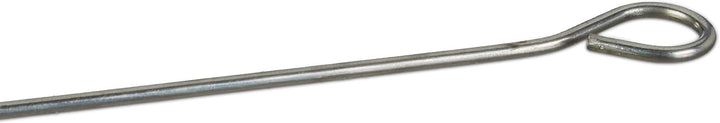 Relaxdays Rouladennadeln Edelstahl, Spicknadel Set 50 STK, Fleischnadel 11 cm, Silber 200, 200
