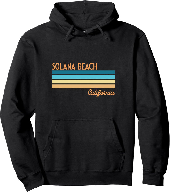 Solana Beach California Pullover Hoodie