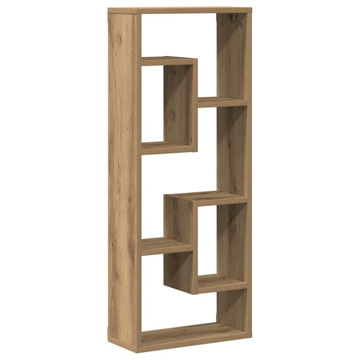 vidaXL Wandregal Artisan-Eiche 36 x 16 x 90 cm Holzwerkstoff Eiche Handwerklich, Eiche Handwerklich