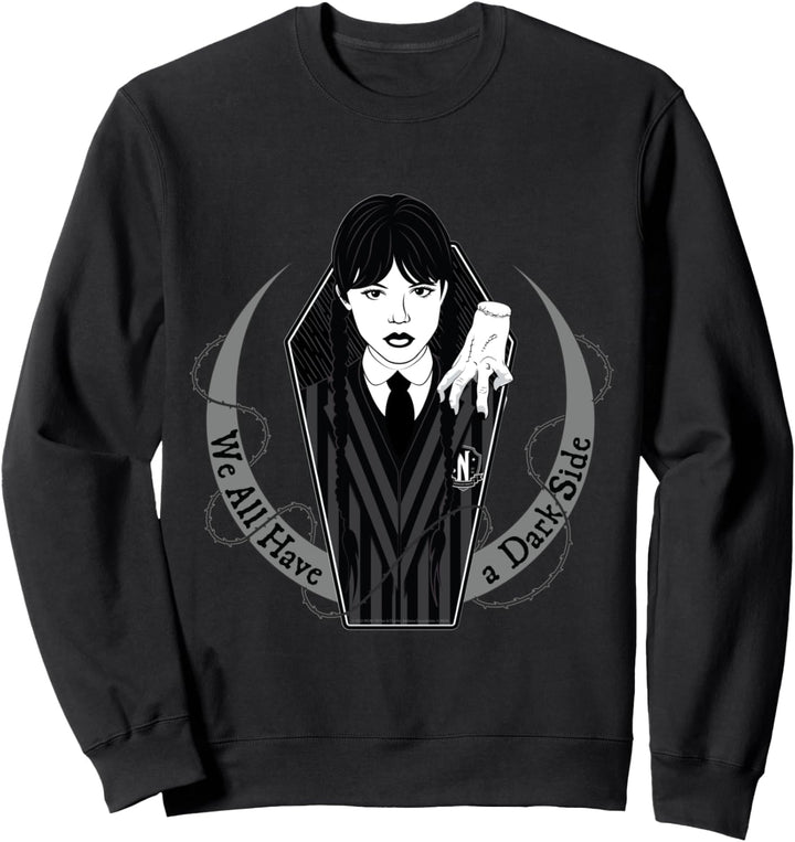 Mittwochsserie Mittwoch Wir haben alle eine dunkle Seite Sweatshirt