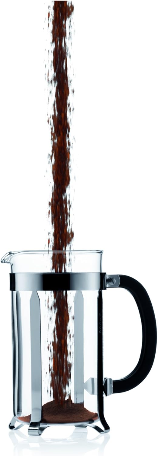 CHAMBORD SET: Kaffeebereiter, 8 Tassen, 1.0 l und Travel Mug, Edelstahl, 0.35 l