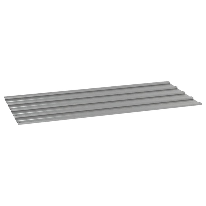 vidaXL Dachplatten 12 Stk., Trapezblech Wellblech, Dachblech Profilblech für Gerätehaus, Metallblech