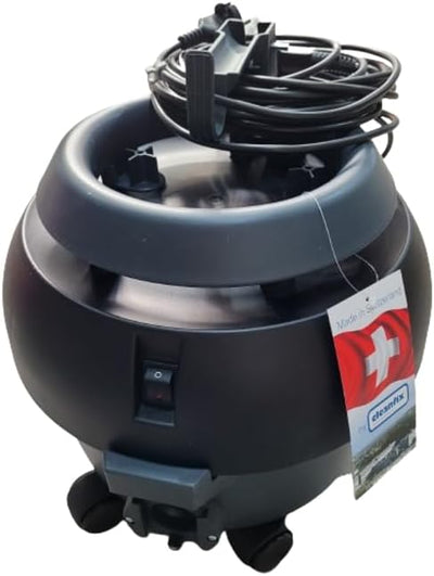 Cleanfix S10 Plus Staubsauger 850 Watt - Staubsauger mit Kabel (10m) schwarz, Trockensauger mit Tele