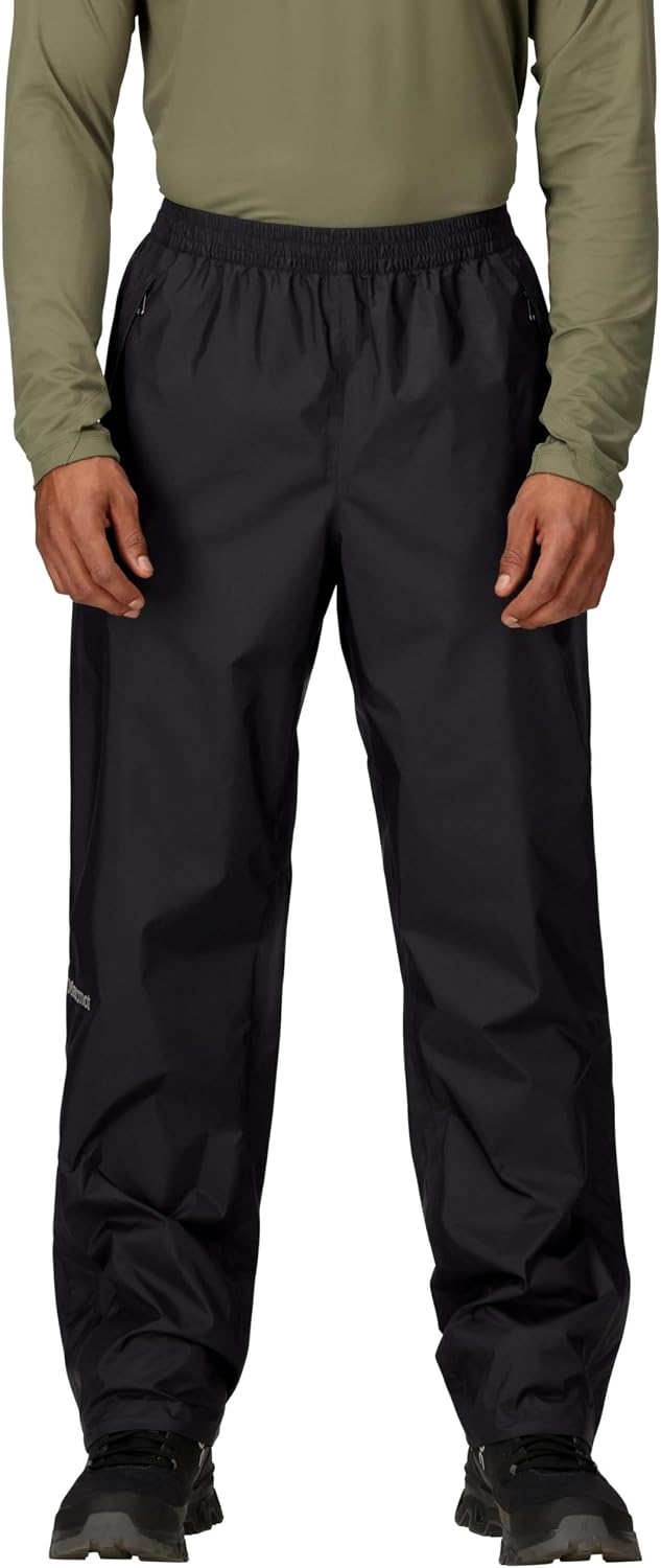 Marmot Herren Precip Eco Pant, wasserdichte Regenhose, Winddichte Wanderhose, atmungsaktive Regenkle