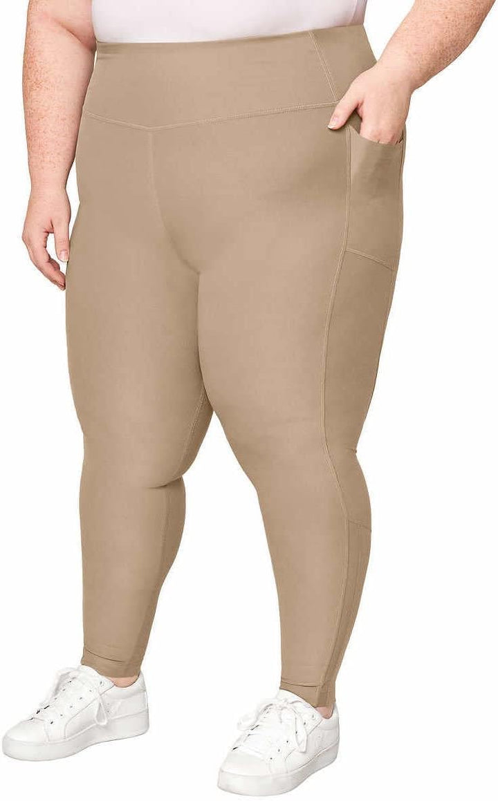 Mondetta Performance Gear Damen Active Leggings - Schwarz XL Brindle, XL Brindle