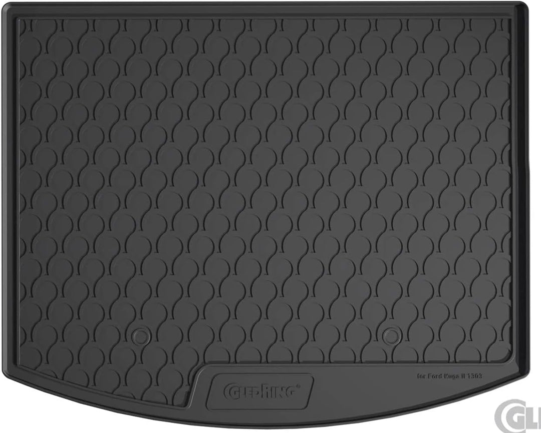Rubbasol (Gummi) Kofferraumwanne kompatibel mit Ford Kuga 2013-2019 (Höhe variabele Ladeboden)