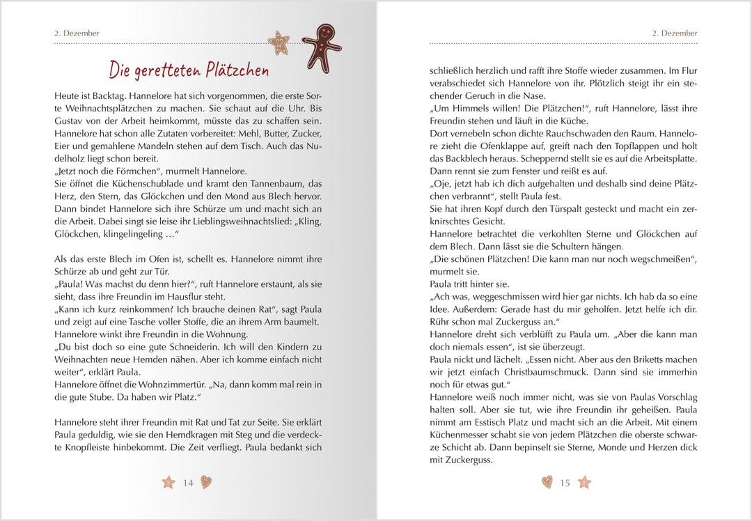 Das grosse Weihnachtsbuch zum Vorlesen für Menschen mit Demenz: 24 schöne und heitere Geschichten, K