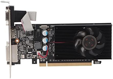 GT610 Grafikkarte, 64bit 810MHz 2GB DDR3 Grafikkarte, 2560x1600 PC Grafikkarte, PCI Express 2.0, DVI