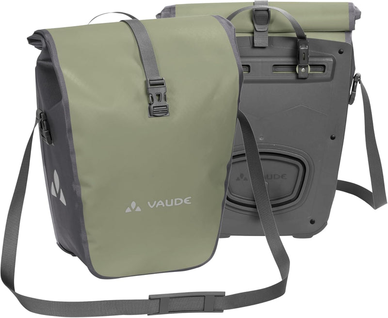 VAUDE Fahrradtaschen für Gepäckträger Aqua Back 2x24L, 2 x Hinterradtaschen wasserdicht, Fahrrad Gep