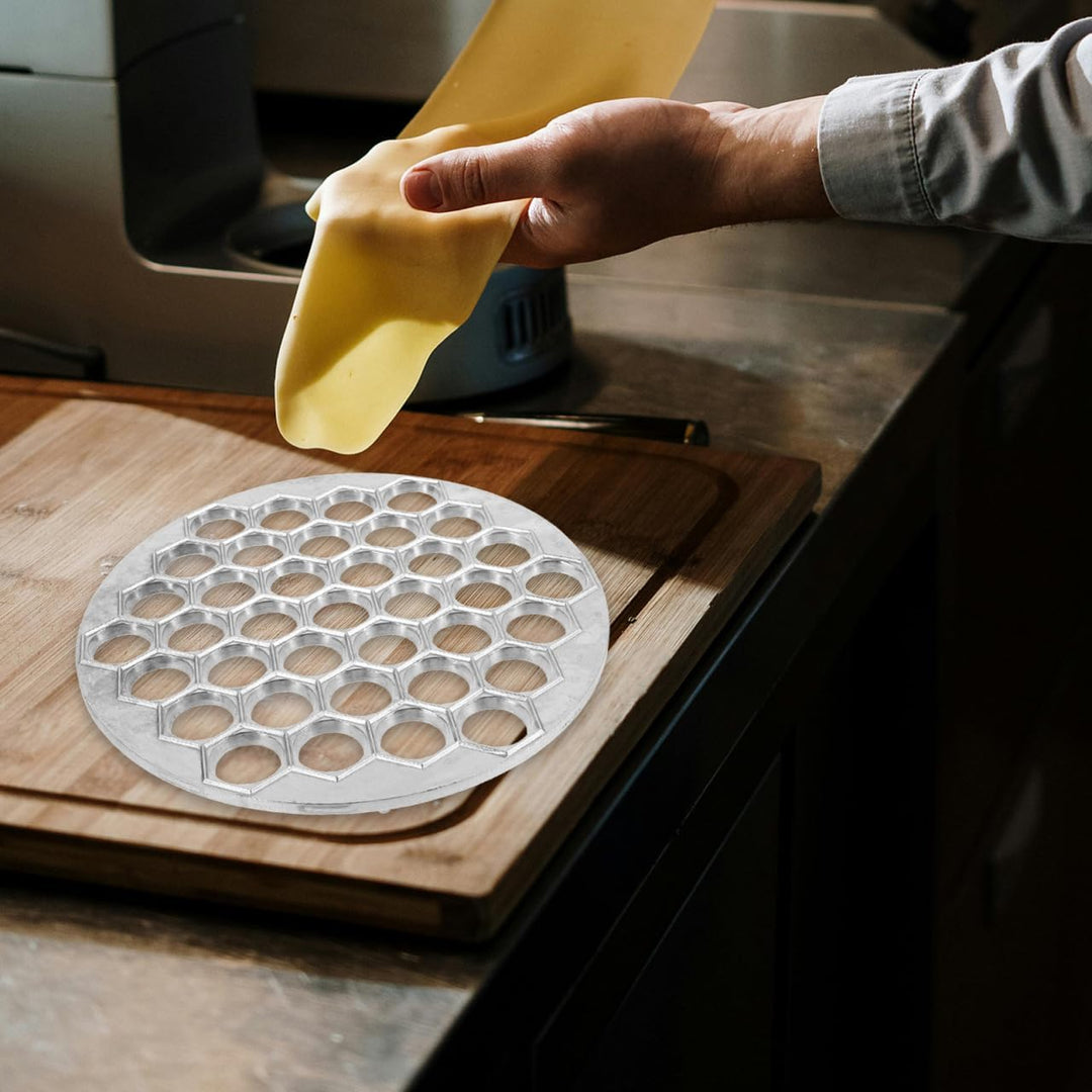 DOITOOL Russische Ravioli-Teigtaschenform, Pelmeni-Hersteller, Pelmeni-Metallform, Pelmeni, Fleischk